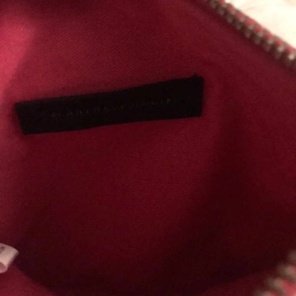 Anthropologie embellished initial J Clutch new